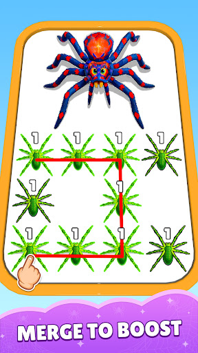 Spider Run & Merge Master Game ekran görüntüsü