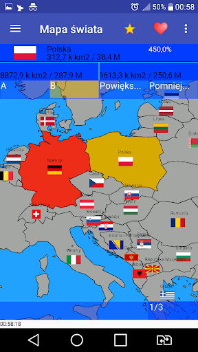 World Map ekran görüntüsü