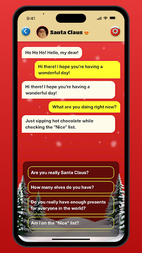 SantaTime Video Call ekran görüntüsü