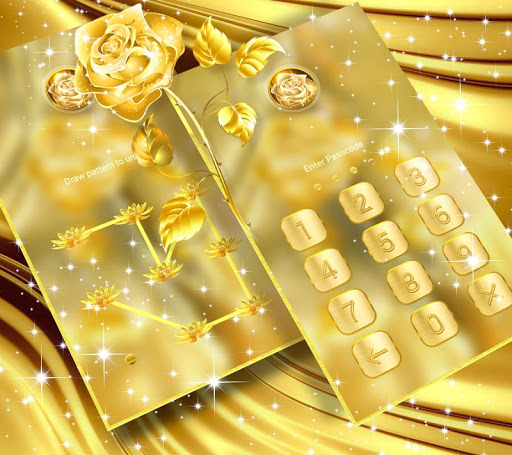 Golden Rose Launcher Theme ekran görüntüsü