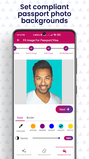 Passport Photo Maker ekran görüntüsü