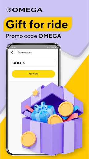 Omega: taxi service ekran görüntüsü