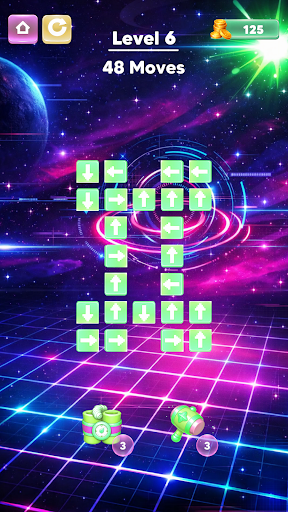 Orbit Tiles: Galaxy Align ekran görüntüsü