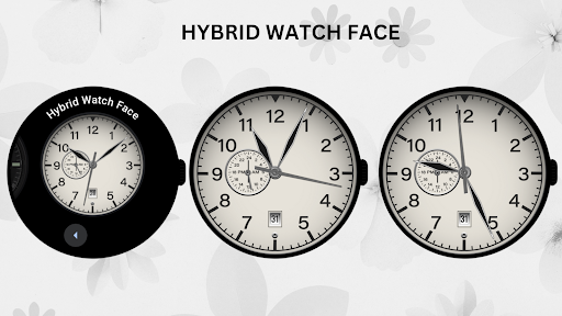 Hybrid Classic Watch Face ekran görüntüsü