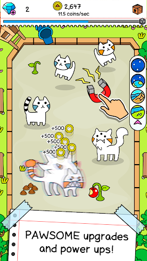 Cat Evolution: Merge Animals ekran görüntüsü