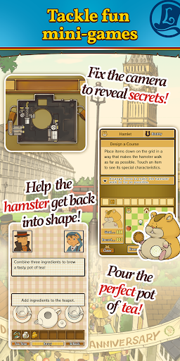 Layton: Pandora's Box in HD ekran görüntüsü
