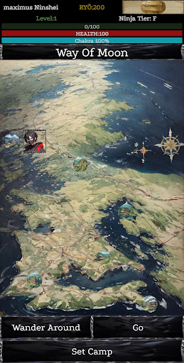 Ninja - Text RPG ekran görüntüsü