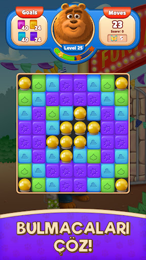 Blast Friends: Match 3 Bulmaca ekran görüntüsü
