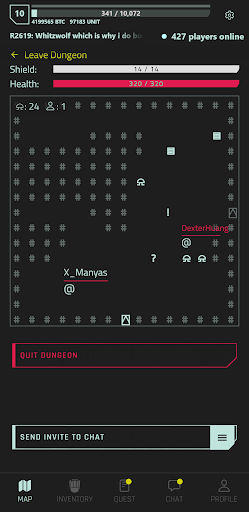 CyberCode Online: Text RPG ekran görüntüsü