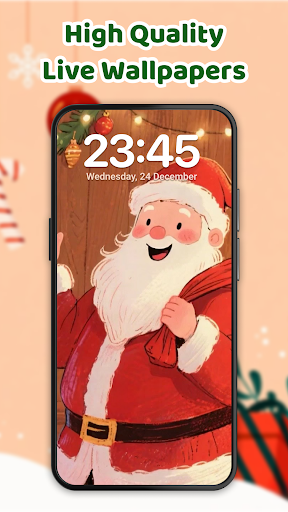 Christmas Live Wallpaper 2025 ekran görüntüsü