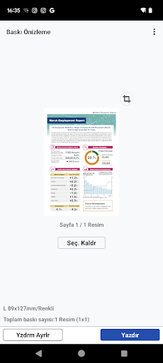Canon PRINT ekran görüntüsü