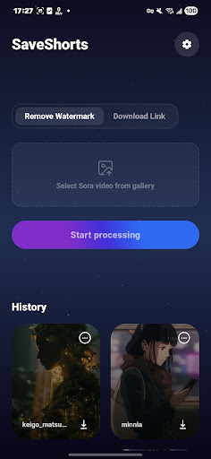 SaveShorts - Remove Watermark ekran görüntüsü