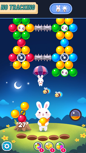 Bubble Shooter: Bunny Pop! ekran görüntüsü