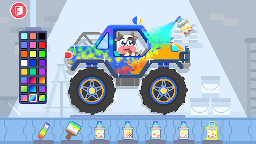 Araba yıkama ve tamir oyunları ekran görüntüsü