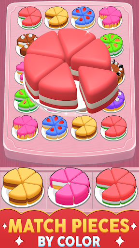 Cake Sort Puzzle - Color Match ekran görüntüsü