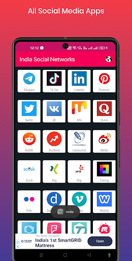 All Social Media Apps ekran görüntüsü