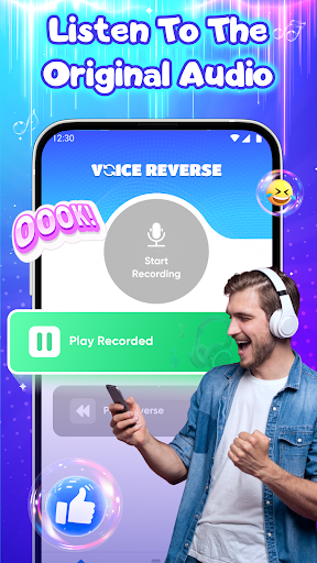 Reverse Audio: Voice Reverse ekran görüntüsü