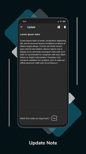 DayNote - Dark Theme Daily Not ekran görüntüsü