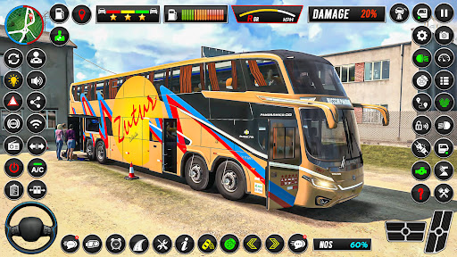 Bus Simulator Game Coach Bus ekran görüntüsü