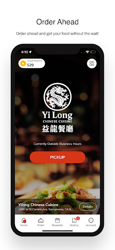 Yilong Chinese Cuisine ekran görüntüsü