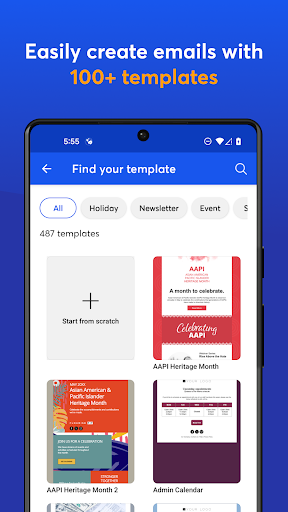 Constant Contact Marketing App ekran görüntüsü