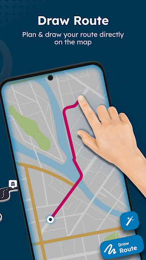Draw Route On Map & Navigation ekran görüntüsü