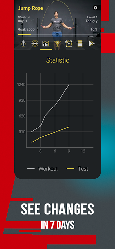 Jump Rope: Stamina Workout ekran görüntüsü
