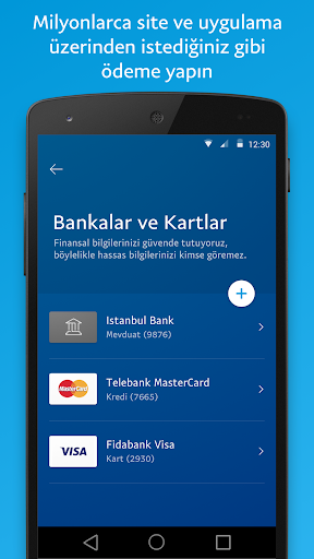 PayPal ekran görüntüsü