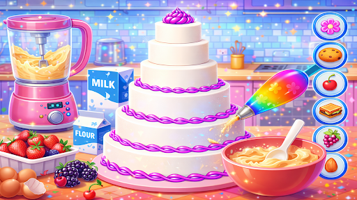 Cakes Maker -Kids Cooking Game ekran görüntüsü