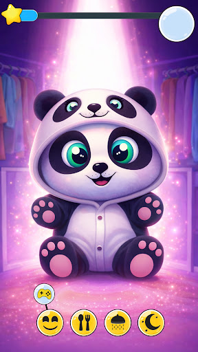 Pu - Panda hayvan oyunları ekran görüntüsü