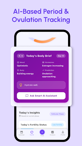 Estri Period & Cycle Tracker ekran görüntüsü