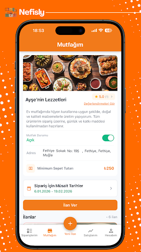 Nefisly ekran görüntüsü