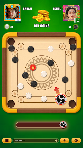 Carrom Online Multiplayer Game ekran görüntüsü