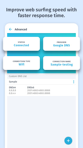 DNS Changer, IPv4 & IPv6 ekran görüntüsü