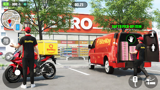 Fast Food Delivery Rider Sim ekran görüntüsü
