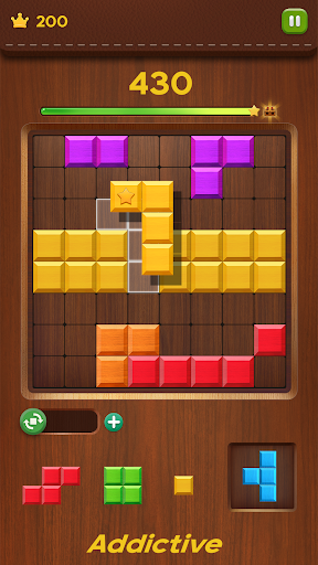 Block Puzzle Wood Classic 1010 ekran görüntüsü