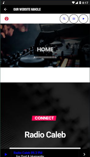Radio Caleb 89.3 FM ekran görüntüsü