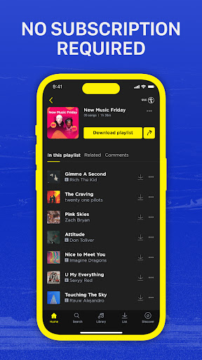 TREBEL: Music, MP3 & Podcasts ekran görüntüsü