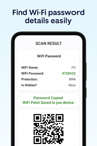 Wifi QR Scanner for Password ekran görüntüsü