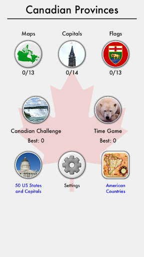 Canada Provinces & Territories ekran görüntüsü