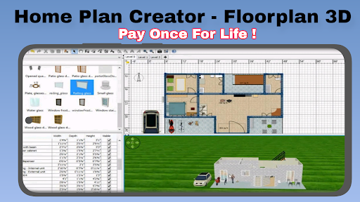 Home Plan Creator Floorplan 3D ekran görüntüsü
