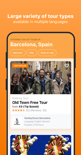 Freetour.com - travel app ekran görüntüsü