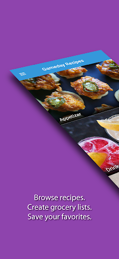 Gameday Recipes ekran görüntüsü