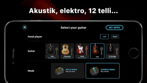 Gitar - müzik oyunları ekran görüntüsü