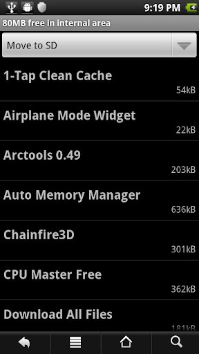 Force2SD lite [root] ekran görüntüsü