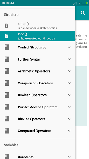 Arduino Language Reference ekran görüntüsü