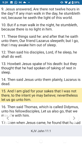 Bible KJV - Text and Audio ekran görüntüsü