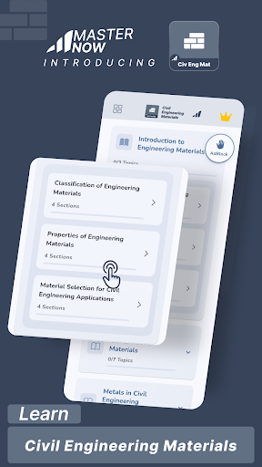 Civil Engineering Materials ekran görüntüsü