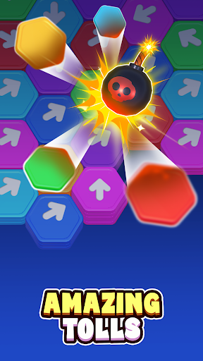Hexa Slide Away: Tap Hexa ekran görüntüsü