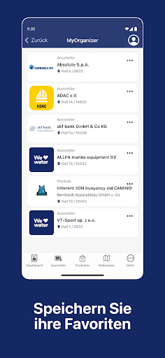boot Düsseldorf App ekran görüntüsü